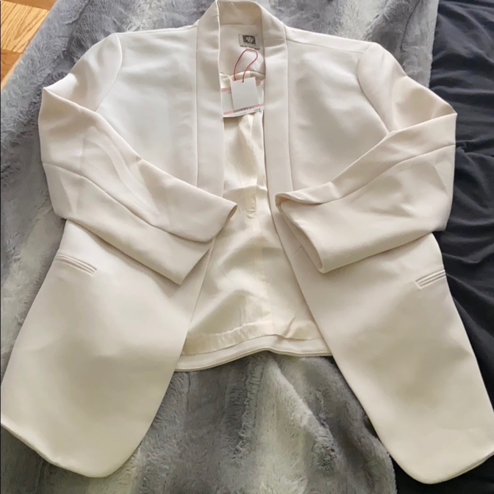 Cream Colored Blazer